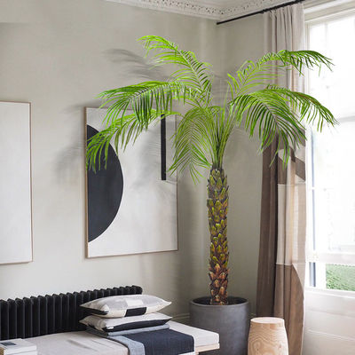 190cm Artificial Plants Phoenix Palm Tree Evergreen Indoor Palm Tree Rainstorm Style Palm Tree