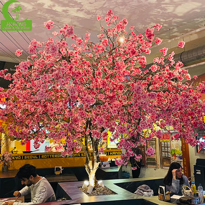 Factory custom realistic artificial cherry tree wedding events decoration high quality pink cherry blossom tree