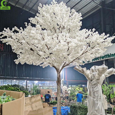 Factory custom realistic artificial cherry tree wedding events decoration high quality pink cherry blossom tree