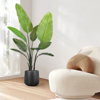 Factory Wholesale Fake Plant Artificial Traveller Palm Faux Green Artificial Decoration for Home Living Room Shop