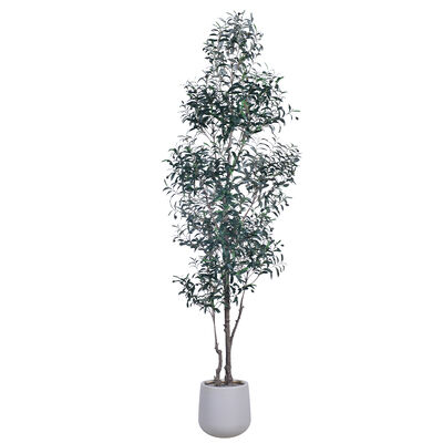 HAIHONG Artificial Olive Tree in Pot Fire Retardant Plastic Durable Natural Touch Indoor Plants for Home Decor Indoor