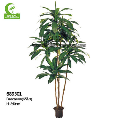 Imitation Bonsai High Quality Artificial Dracaena With Real Touch Leaves For Hot Sale