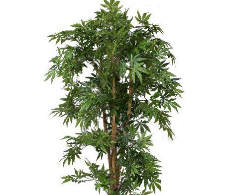 OEM Green Artificial Maple Tree Outdoor Indoor Home Decoration
