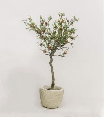 Airport PE 120cm Artificial Pomegranate Tree Environment Friendly