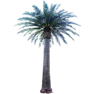 Date Palm Garden Artificial Landscape Trees 2000cm Height UV Resistance