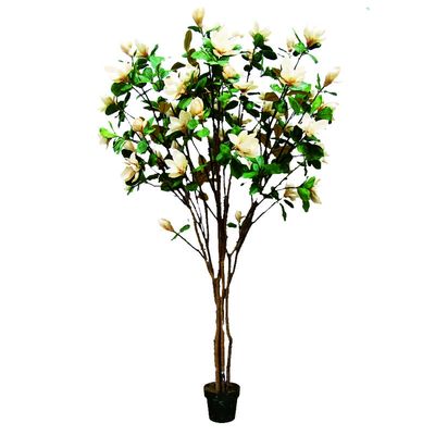 1.5m Artificial Potted Floor Plants Magnolia Tree For Dining Room