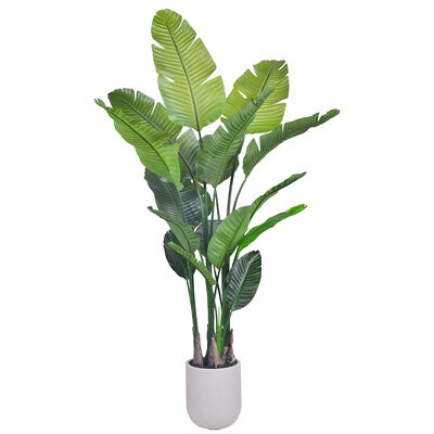 Bulk Buy Artificial Plants Realistic Traveler Palm Tree Indoor Plants Artificial Banana Palm for Home Living Room Decor