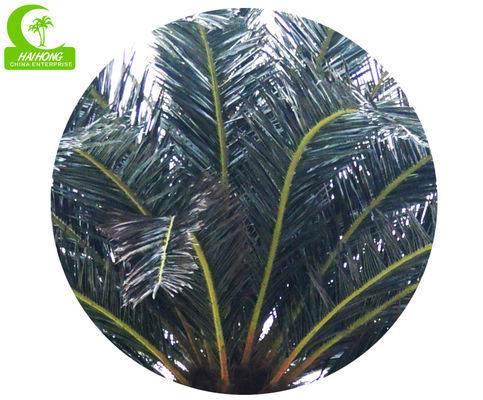 Wind Resistance Anti Aging 1200cm Artificial Tropical Tree For Hotle