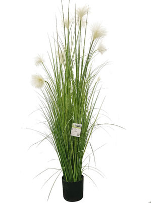 High Imitation Handmade Potted Artificial Onion Grass 145cm Height