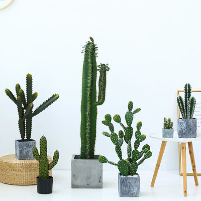 18cm All Season Artificial Potted Floor Plants Mini Bonsai Succulent Countertop Ornaments