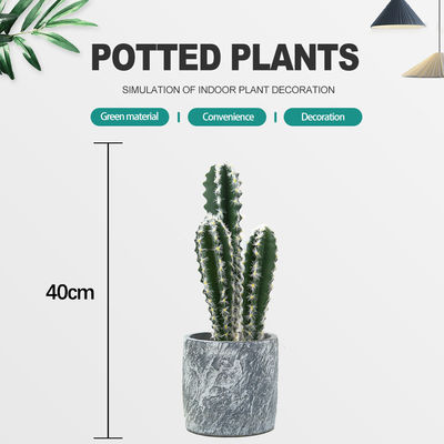 18cm All Season Artificial Potted Floor Plants Mini Bonsai Succulent Countertop Ornaments